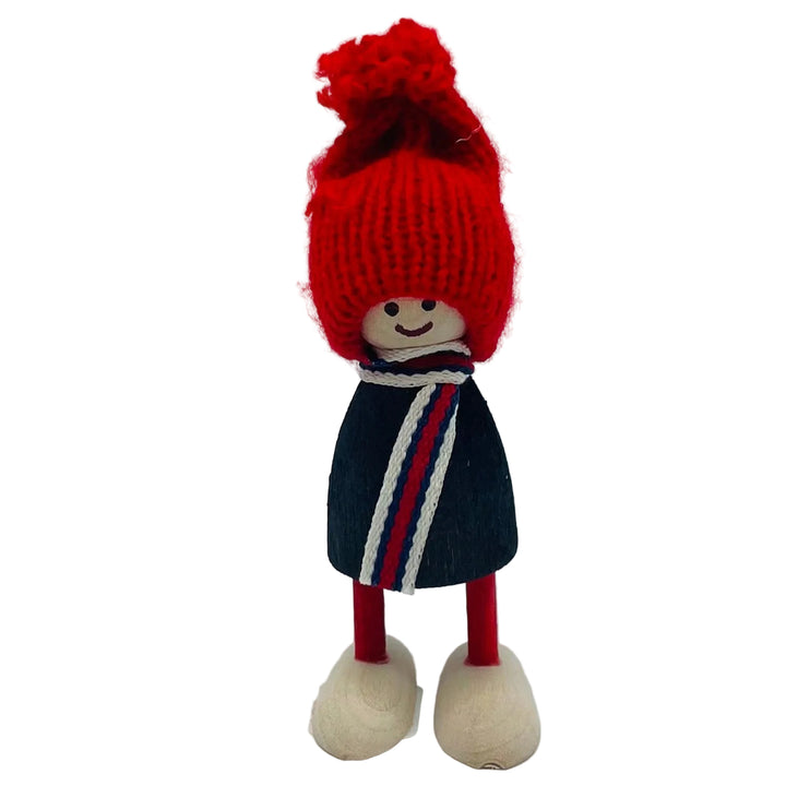 Swedish Tomte Boy with big shoes