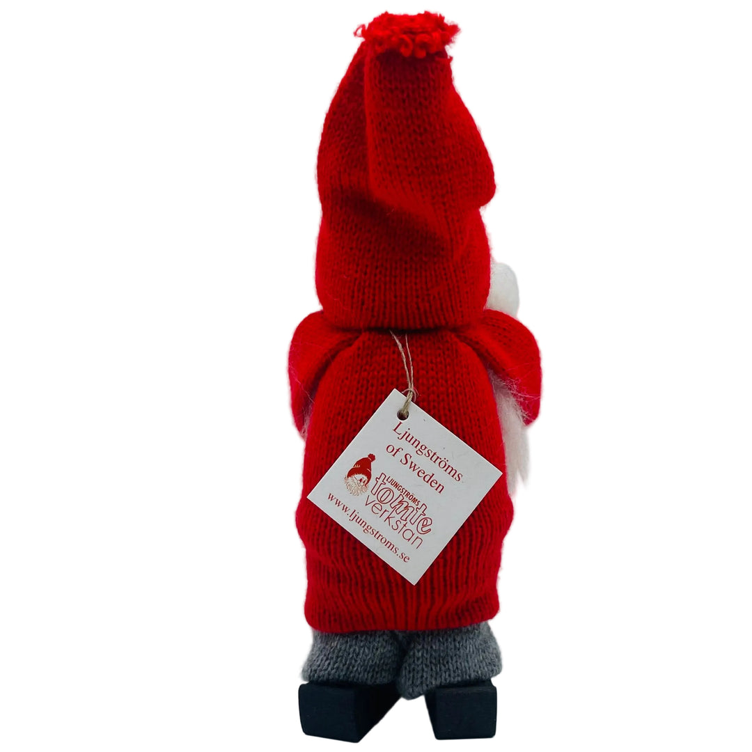 Swedish tomte with red God Jul heart
