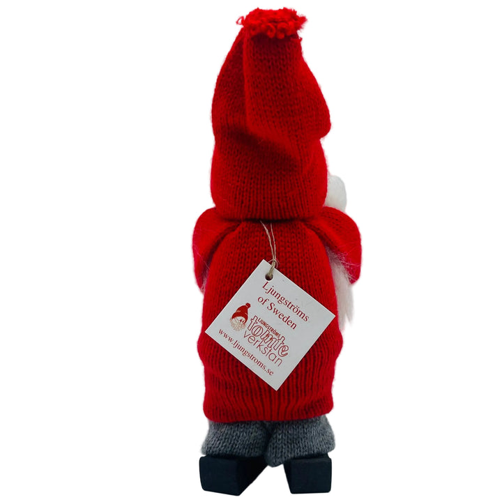 Swedish tomte with red God Jul heart