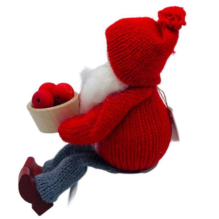 Swedish tomte with bowl