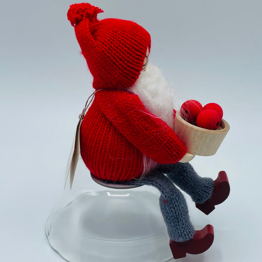 Swedish tomte with bowl