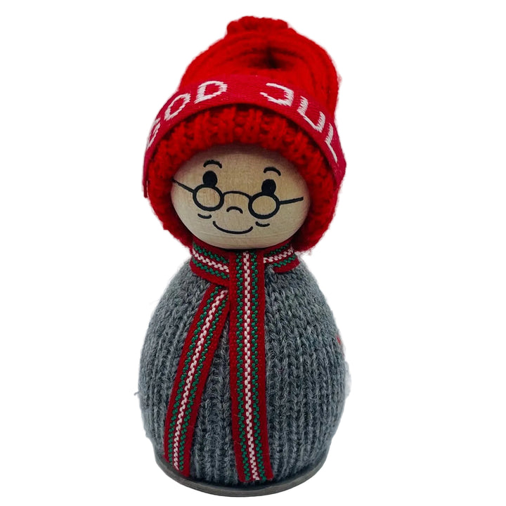 Swedish tomte with God Jul hat
