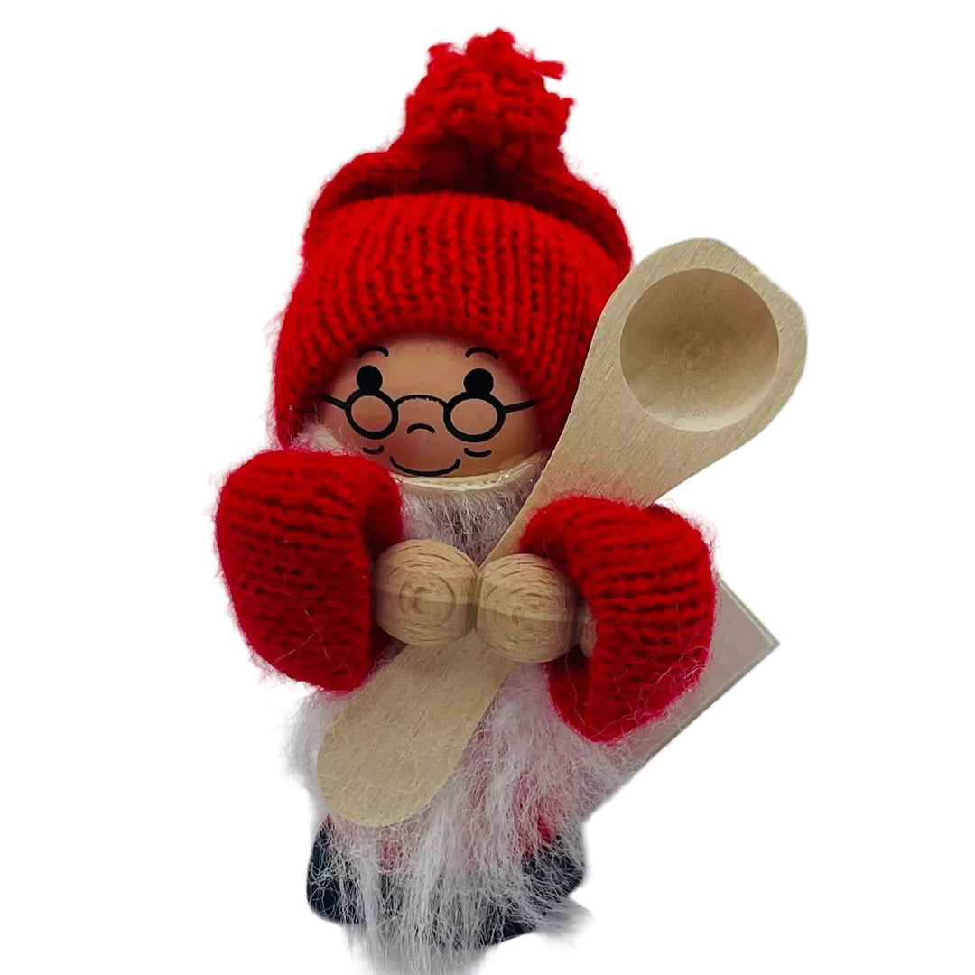 Swedish tomte with spoon