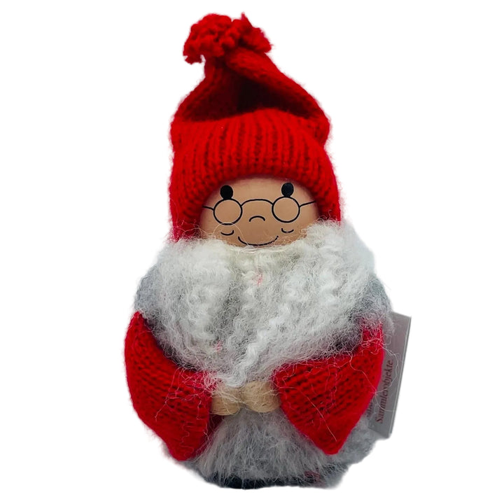 Swedish tomte with grey jacket