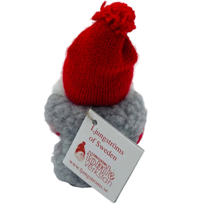 Swedish tomte with grey jacket