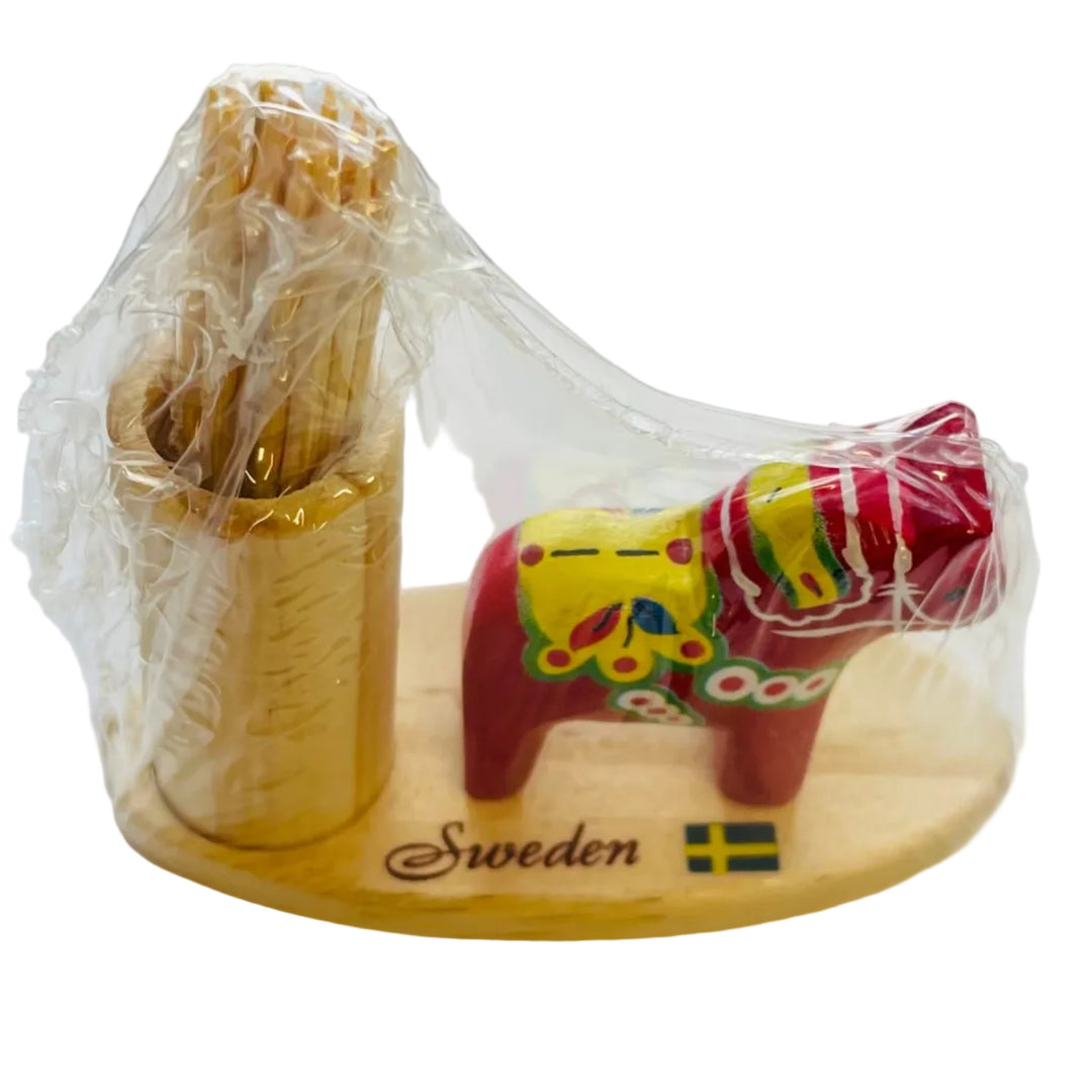 Dala Horse Toothpick Holder