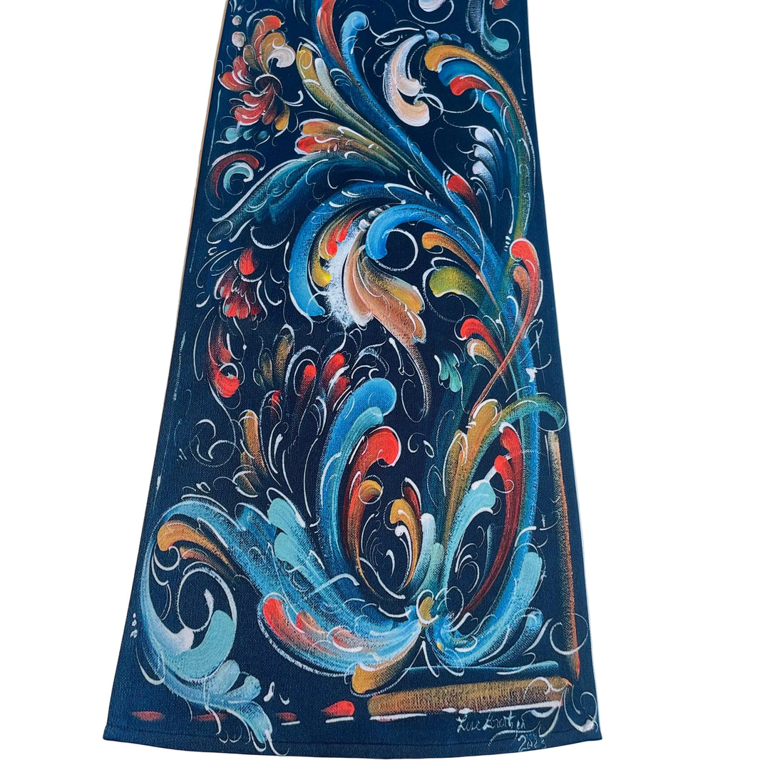 Lise Lorentzen Rosemaling Table Runner