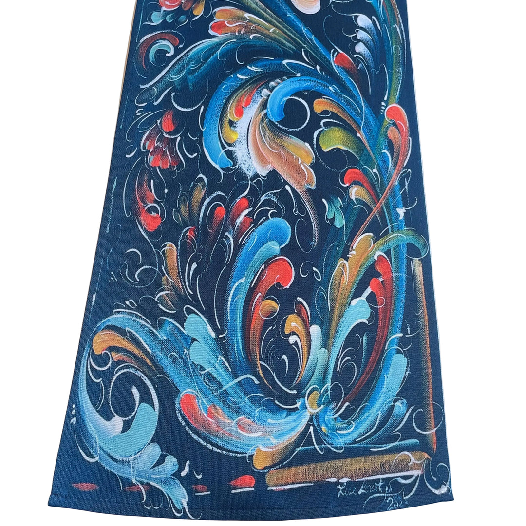 Lise Lorentzen Rosemaling Table Runner