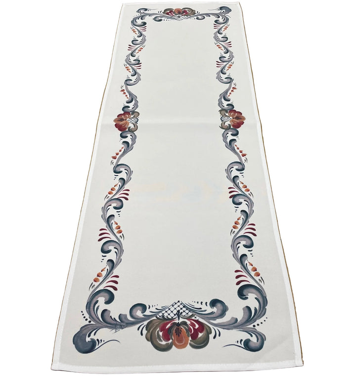 Rosemaling Table Runner