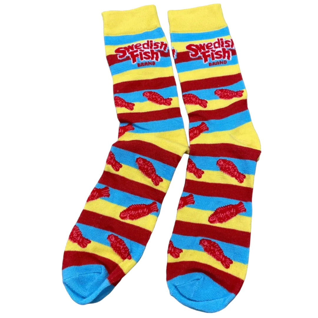 Swedish Fish Socks