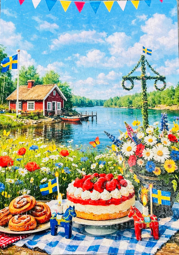 Puzzle - Midsummer at the Lake