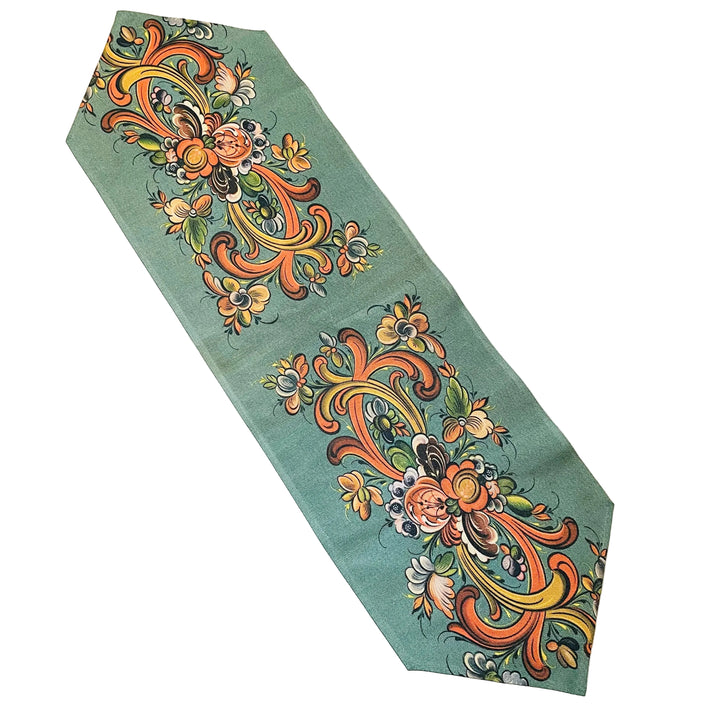 Rosemaling Table Runner