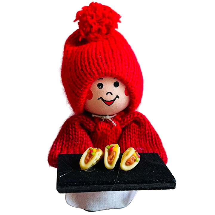 Swedish Tomte Boy with Tacos