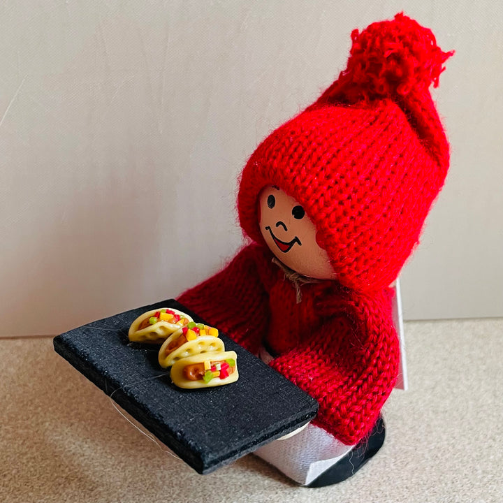Swedish Tomte Boy with Tacos