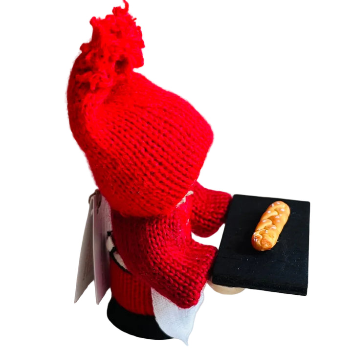 Swedish Tomte Boy with Cardamom Coffee Bread