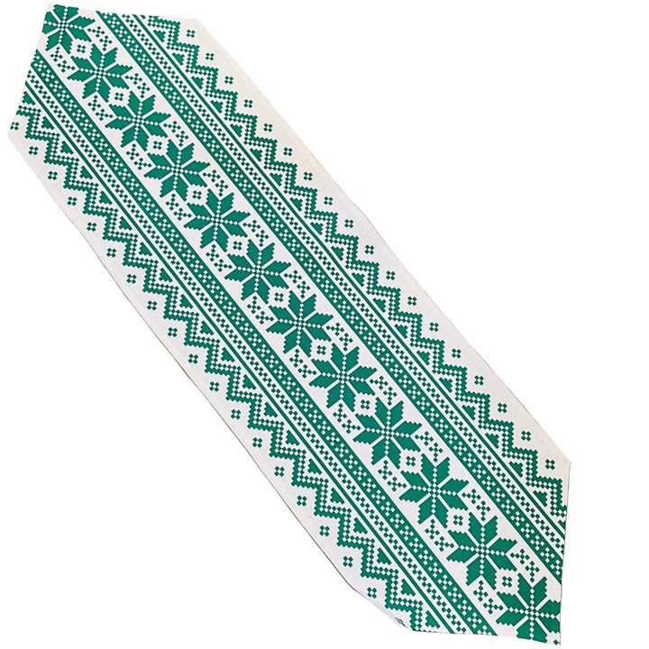 Nordic Snowflake Table Runner