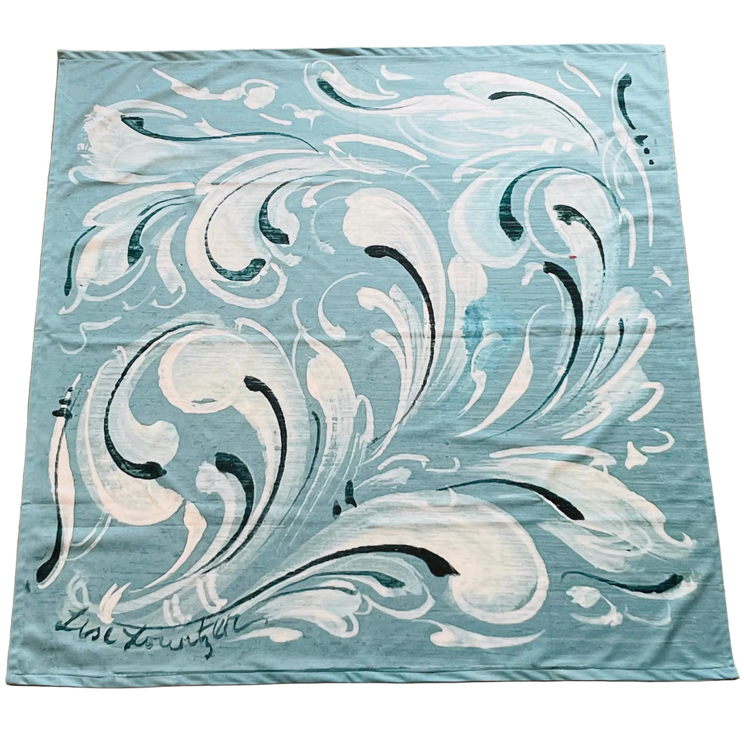Lise Lorentzen Rosemaling Tablecloth 41"