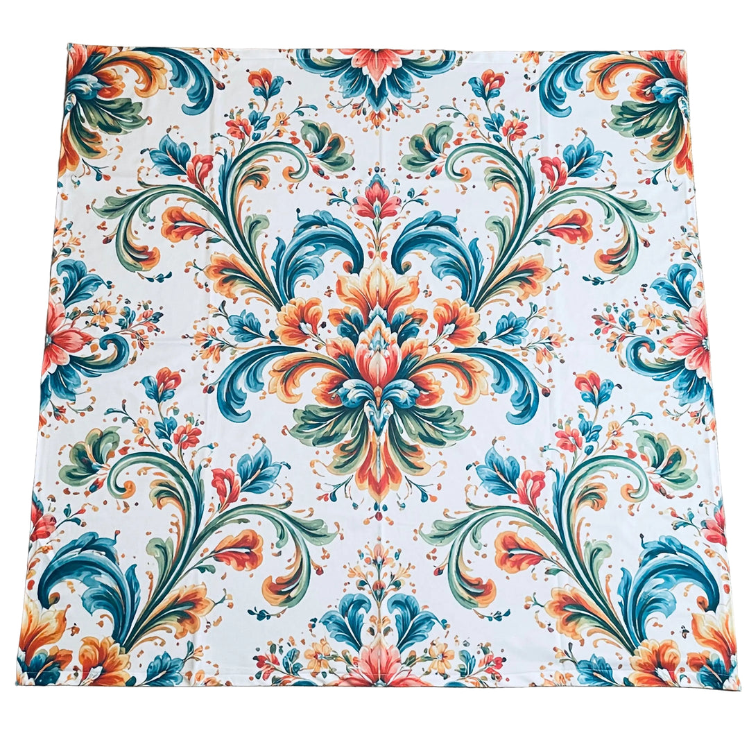 Rosemaling Tablecloth 41"