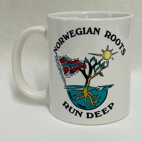 Norwegian Roots coffee mug