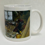 Carl Larsson Carpenter's Workshop coffee mug