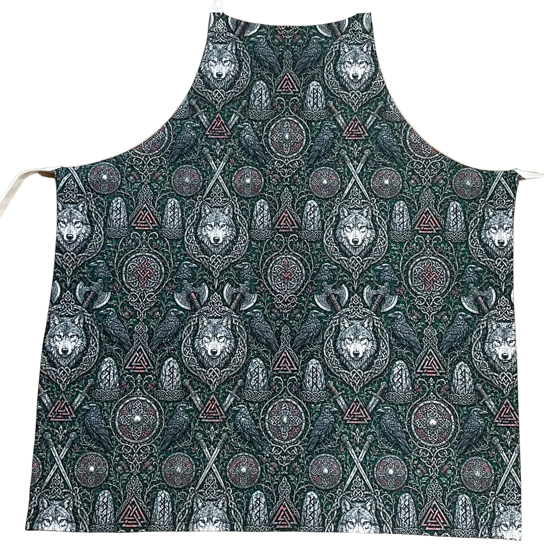 Apron - Shields Swords Wolves