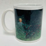 Carl Larsson Girl in the hedges coffee mug
