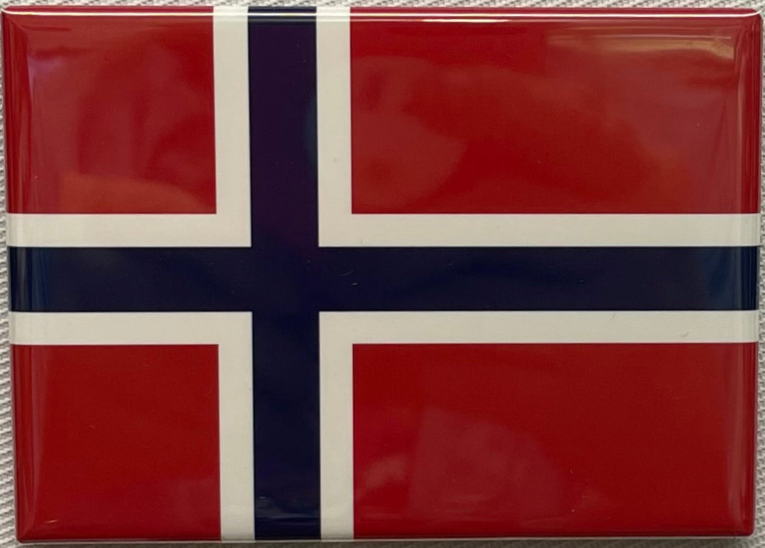 Rectangle Magnet, Norway Flag
