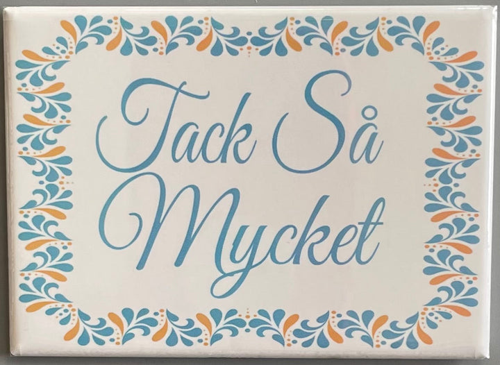 Rectangle Magnet, Tack så mycket