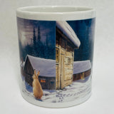 Jan Bergerlind Tomtar & Bunny coffee mug