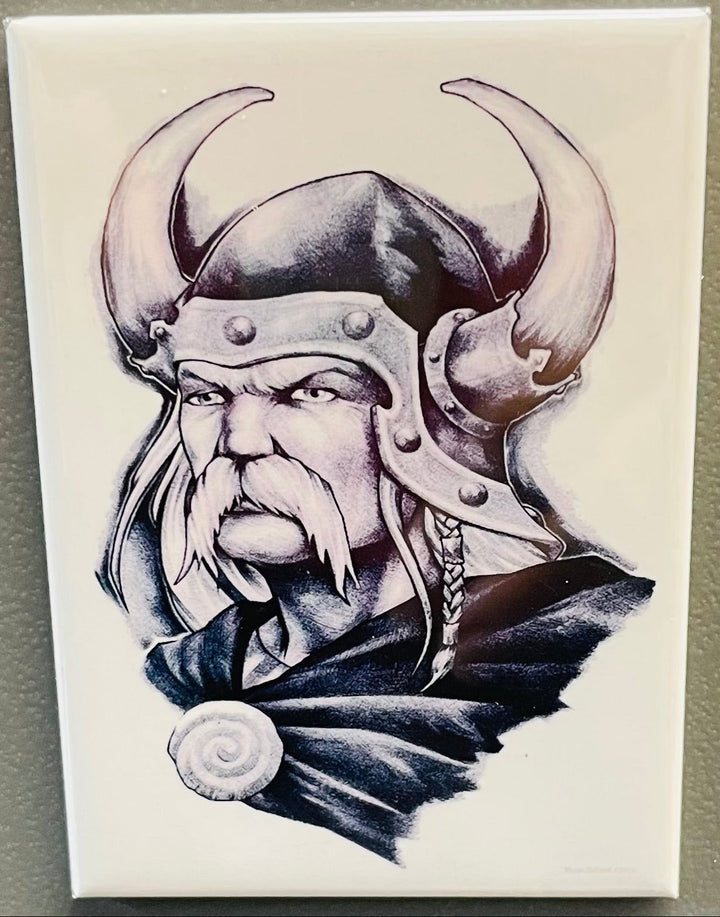 Rectangle Magnet, Micah Holland Viking