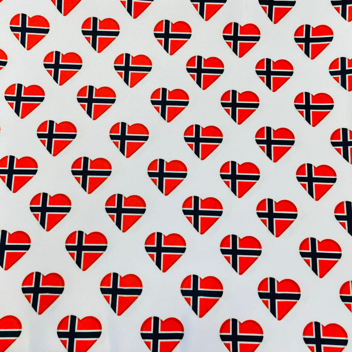 Fabric Norway Hearts