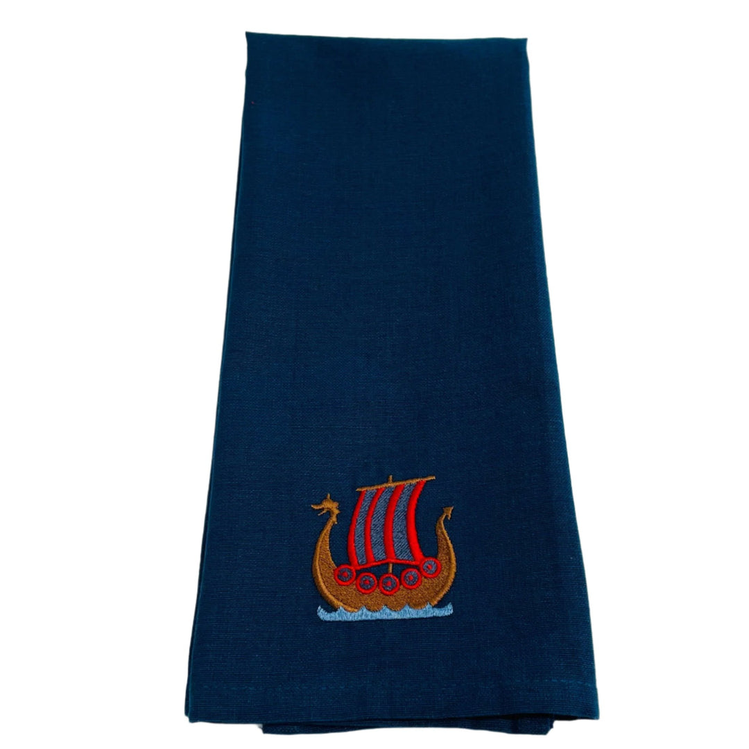 Dish Towel - Viking Ship