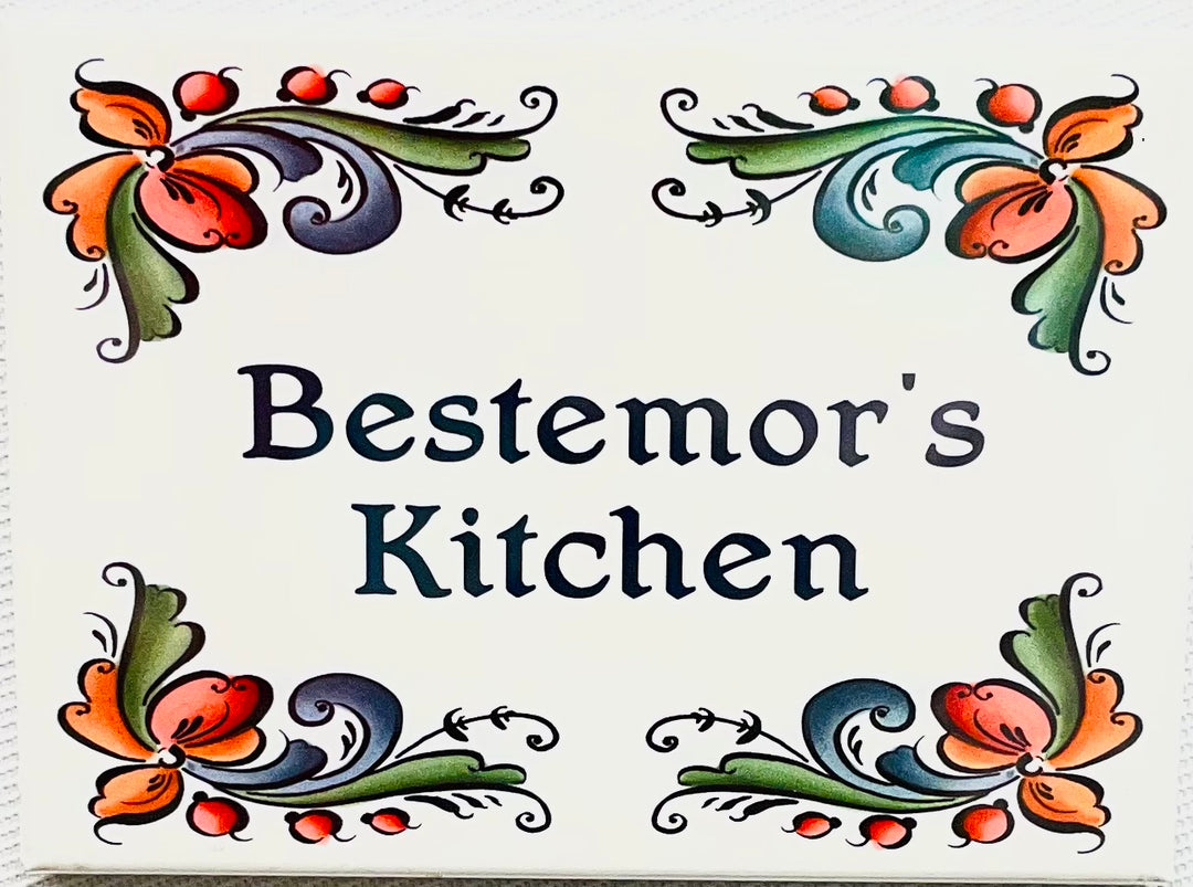 Rectangle Magnet, Bestemor's Kitchen