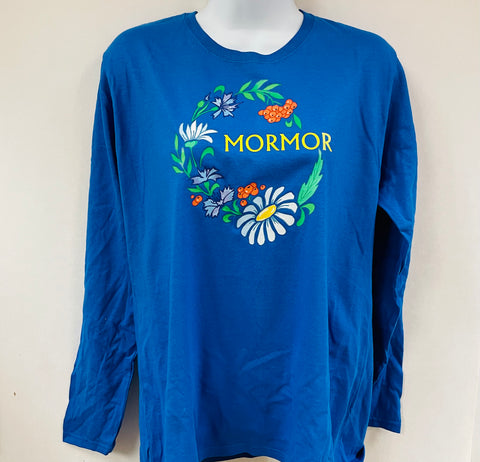 Mormor Flowers on Ladies Long sleeve T-shirt
