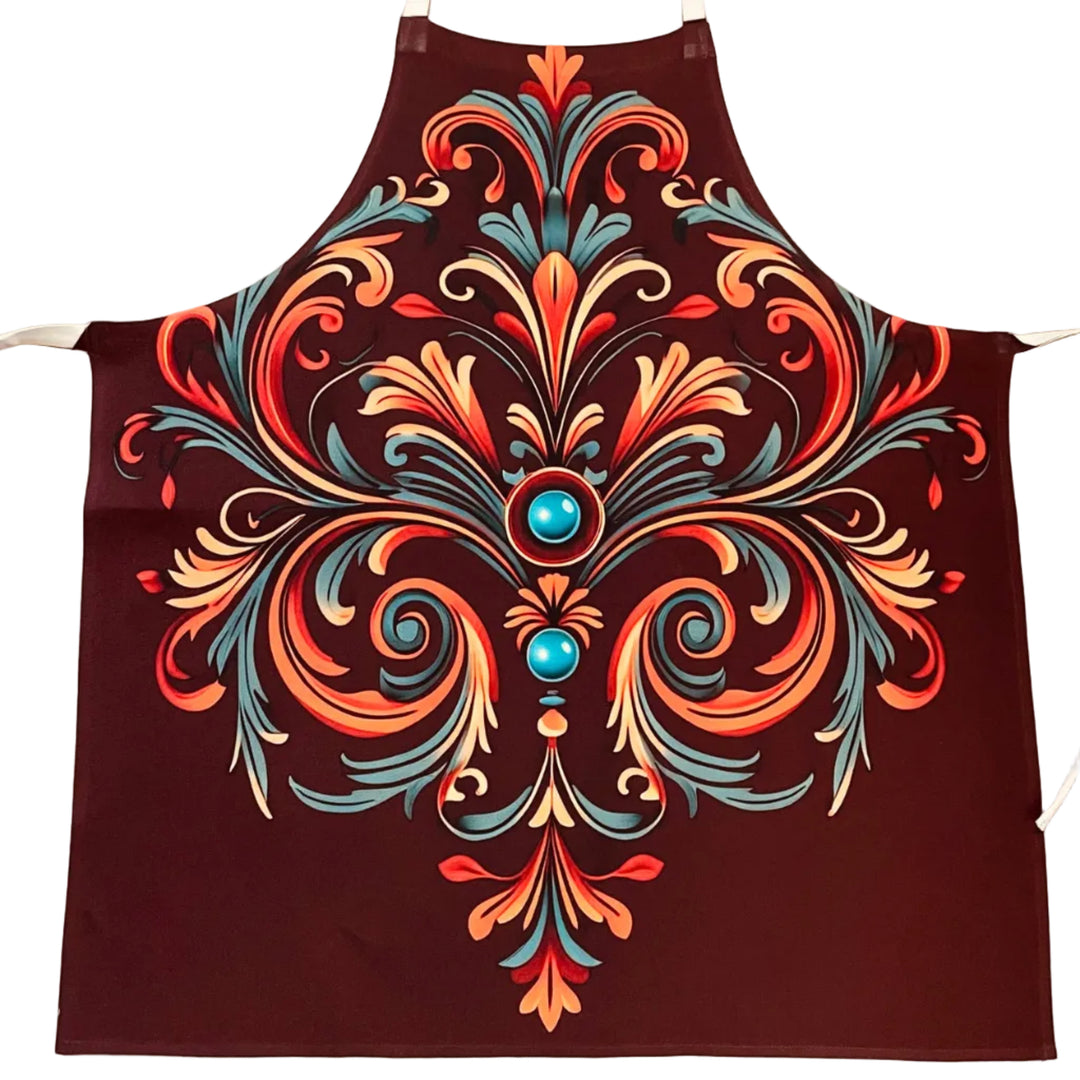 Apron - Rosemaling