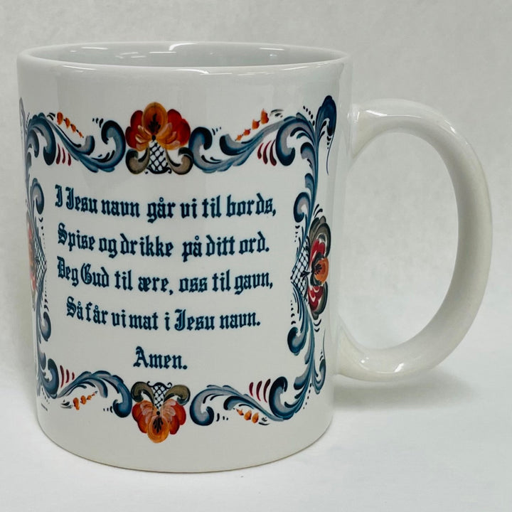 Norwegian table prayer coffee mug