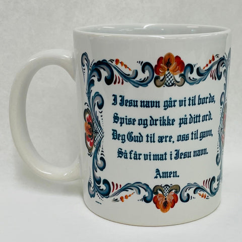 Norwegian table prayer coffee mug