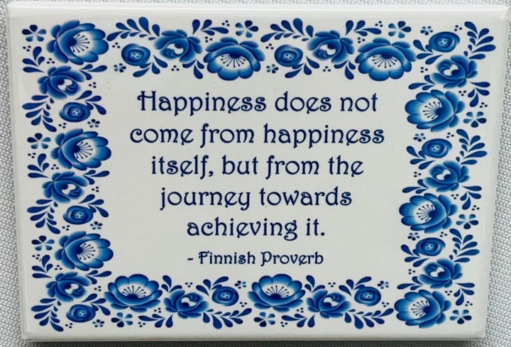 Rectangle Magnet, Finnish Proverb