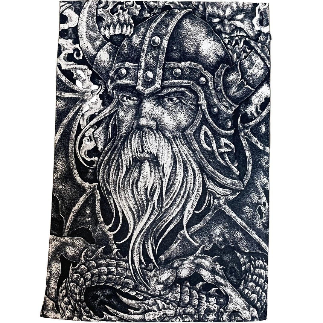 Micah Holland Viking garden flag