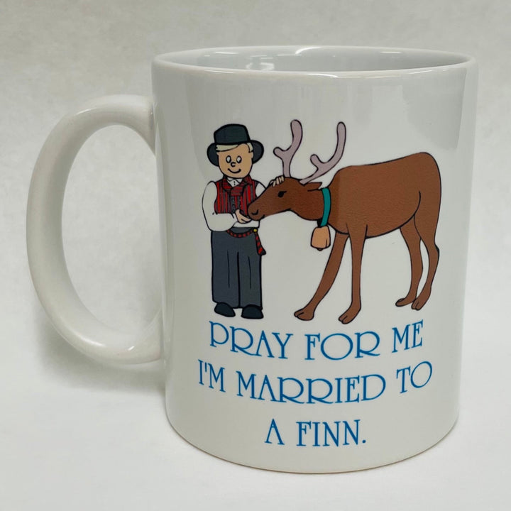 Pray for me I'm married to a Finn Coffee Mug