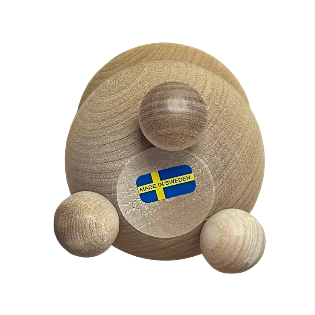 Natural Wood Candle Holder