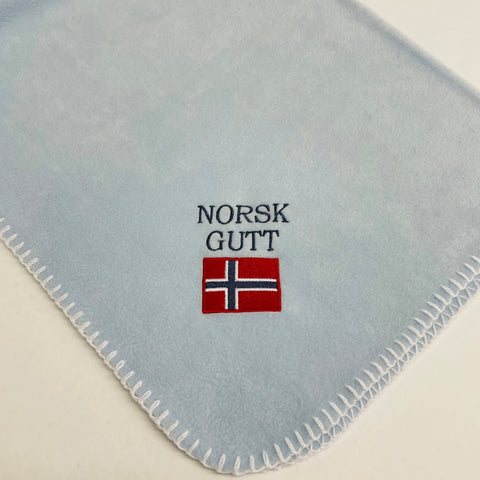 Fleece Baby Blanket - Norse Gutt