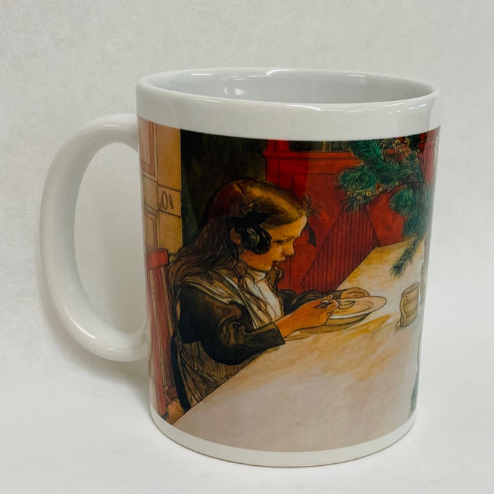 Carl Larsson Children at Table coffee mug