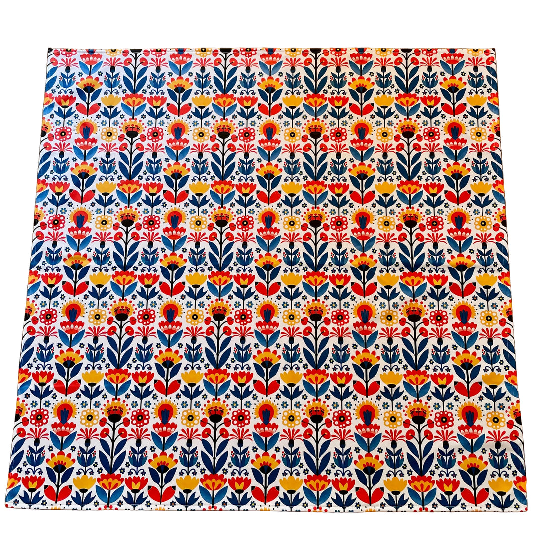 Flowers Tablecloth 41"