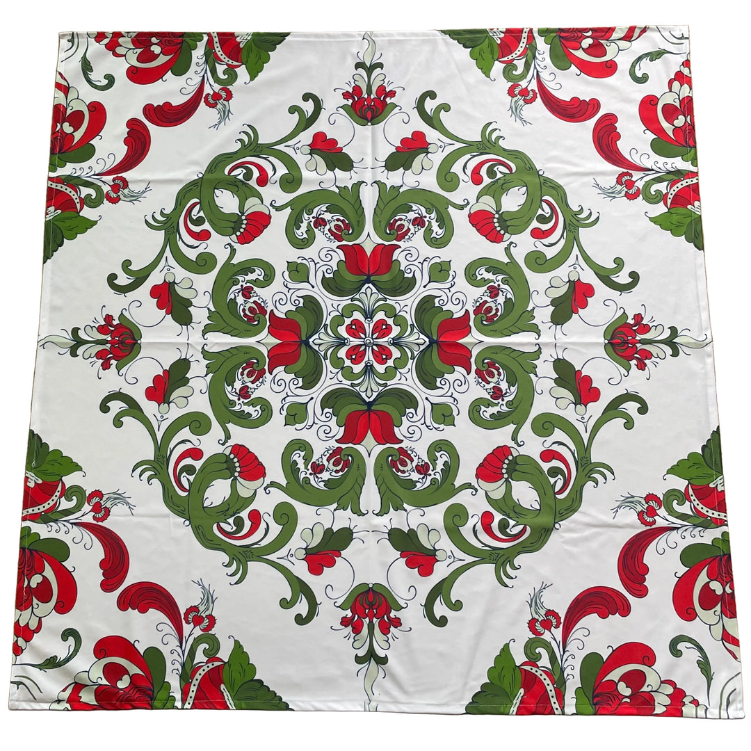 Rosemaling Tablecloth 41"