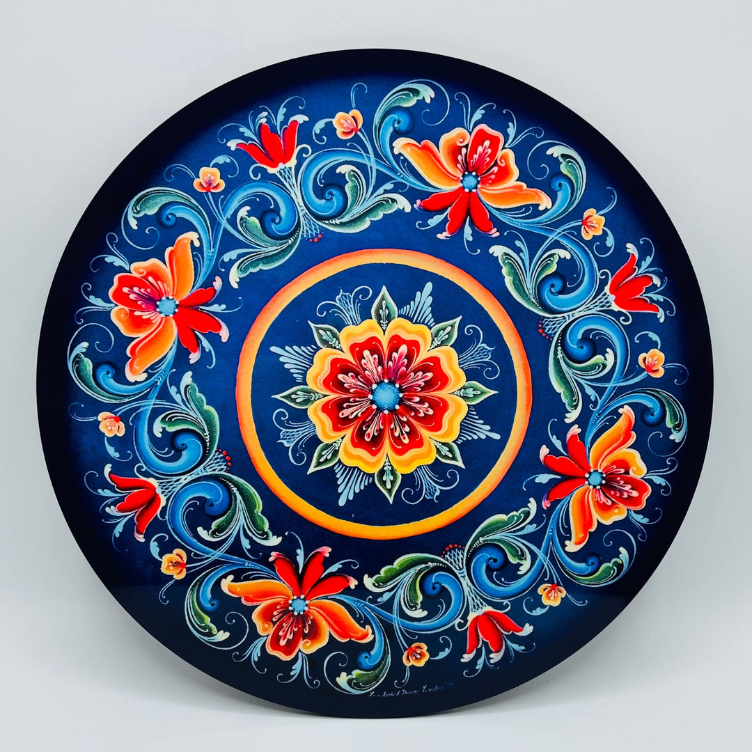 Lise Lorentzen Rosemaling Sign Wall Decor