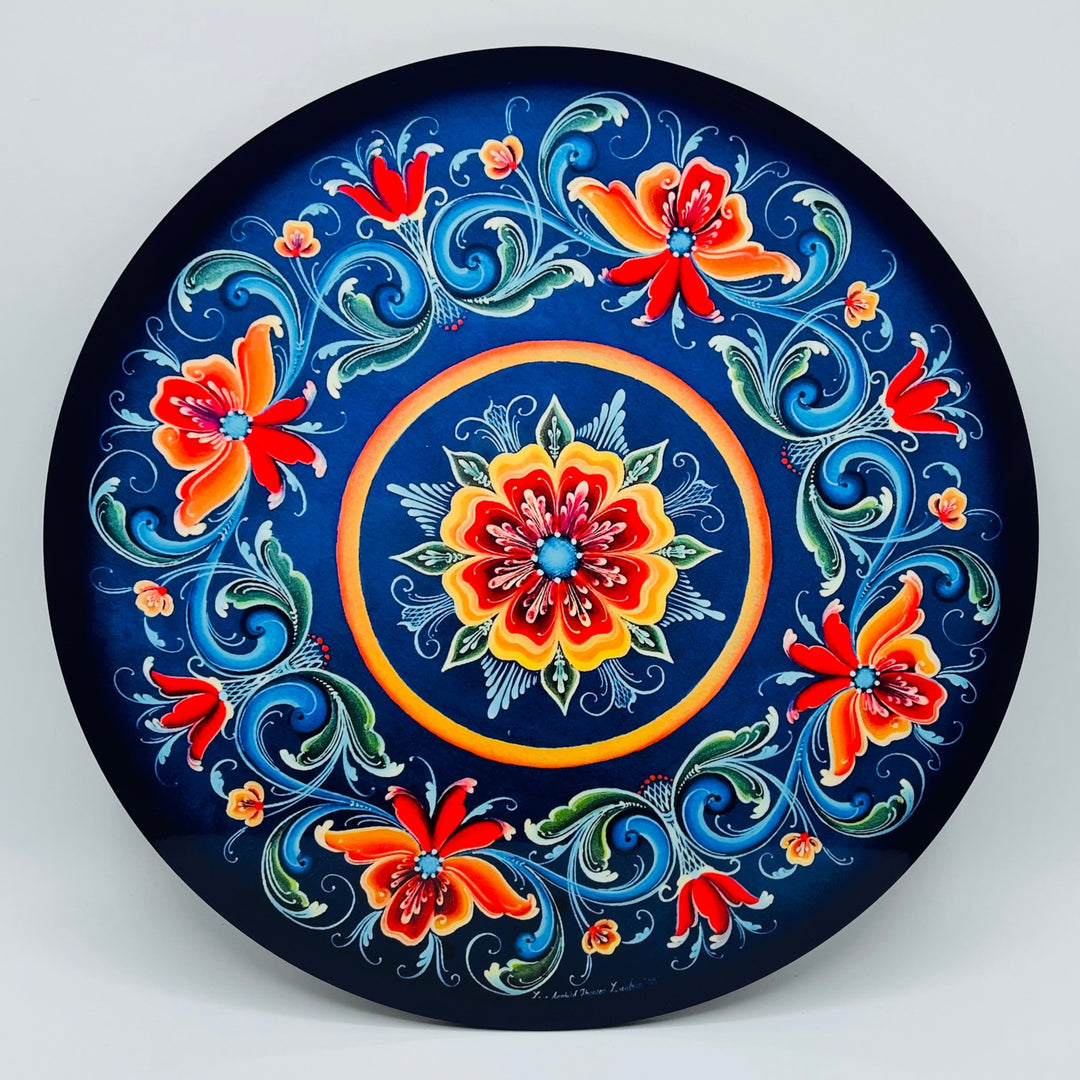 Lise Lorentzen Rosemaling Sign Wall Decor