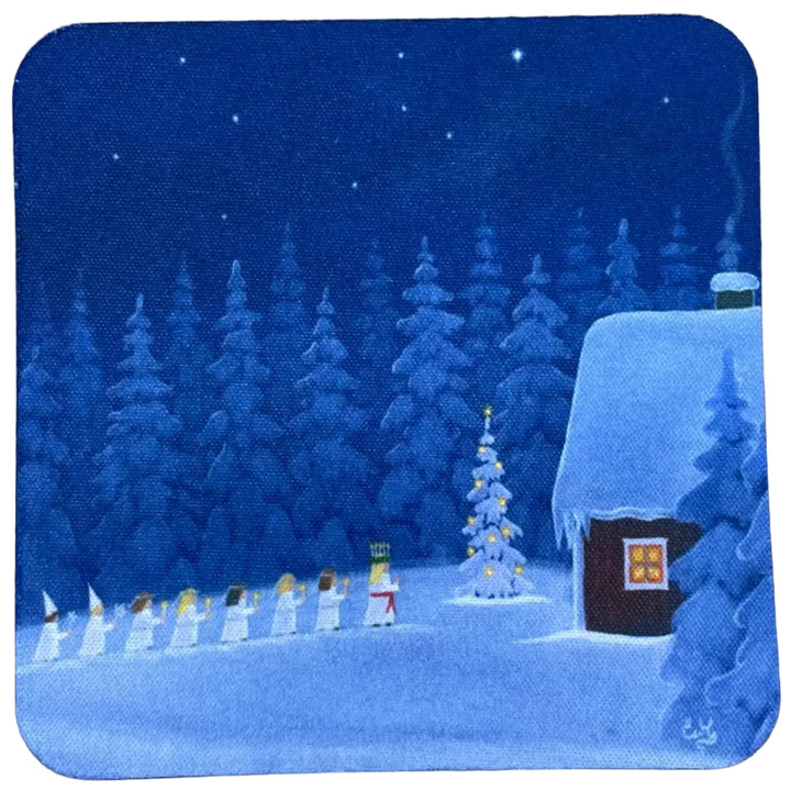 Eva Melhuish Lucia Procession Coasters Box of 6