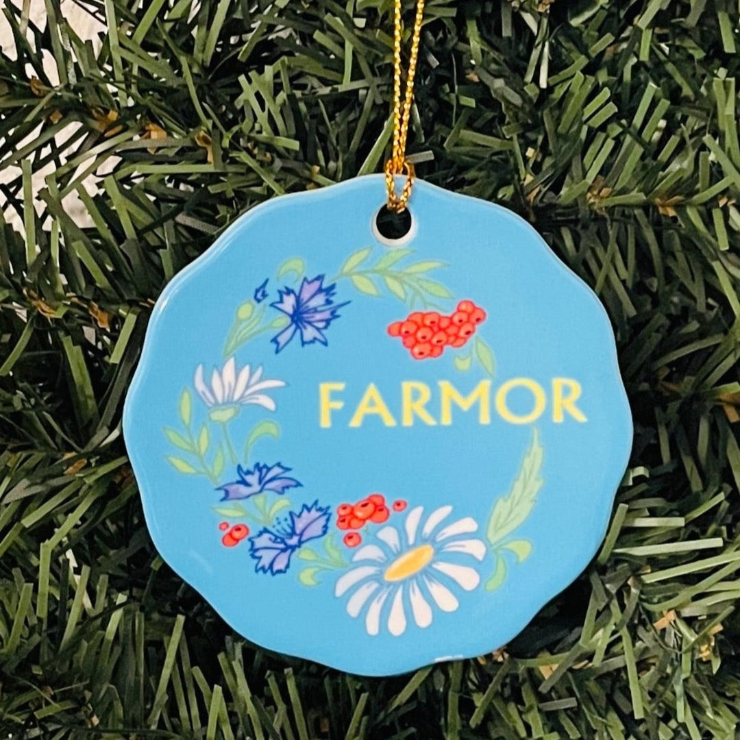 Ceramic Ornament, Farmor