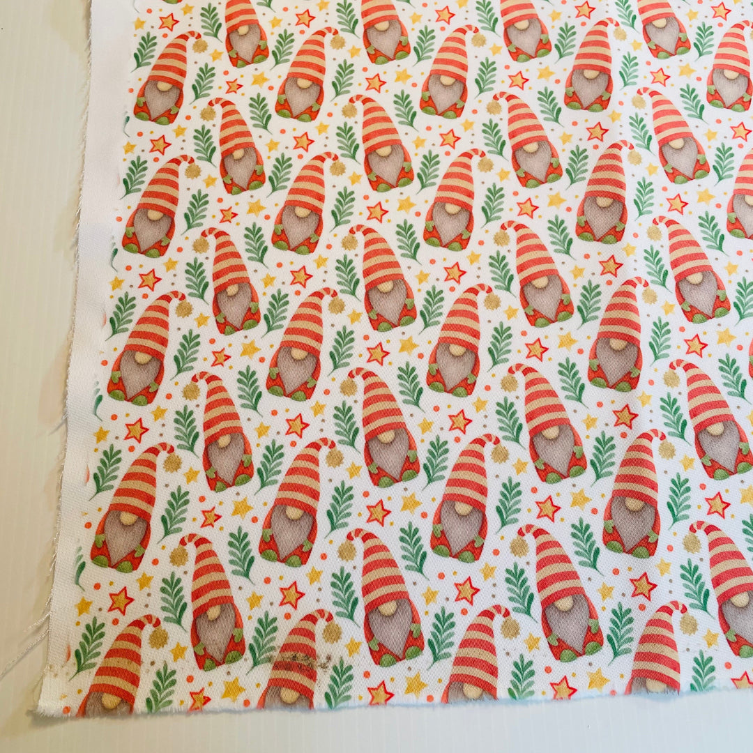 Gnomes & Stars Fabric